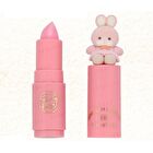 Shobido Yoshitoku Retro Plush Collection Creamy Rabbit Lip Cream With Flocked Mascot - 1 pc