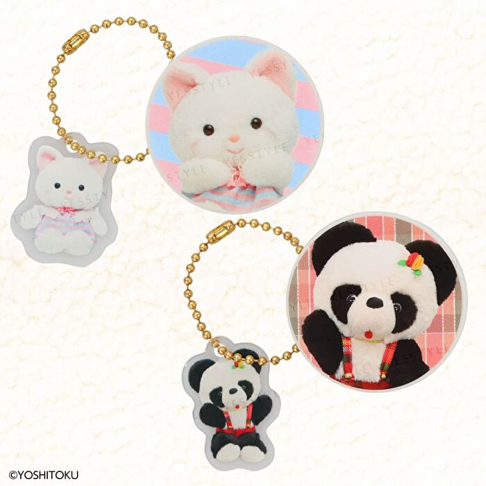 Yoshitoku Retro Plush Collection Secret Charm Lip Balm - 1 pc - Random Style