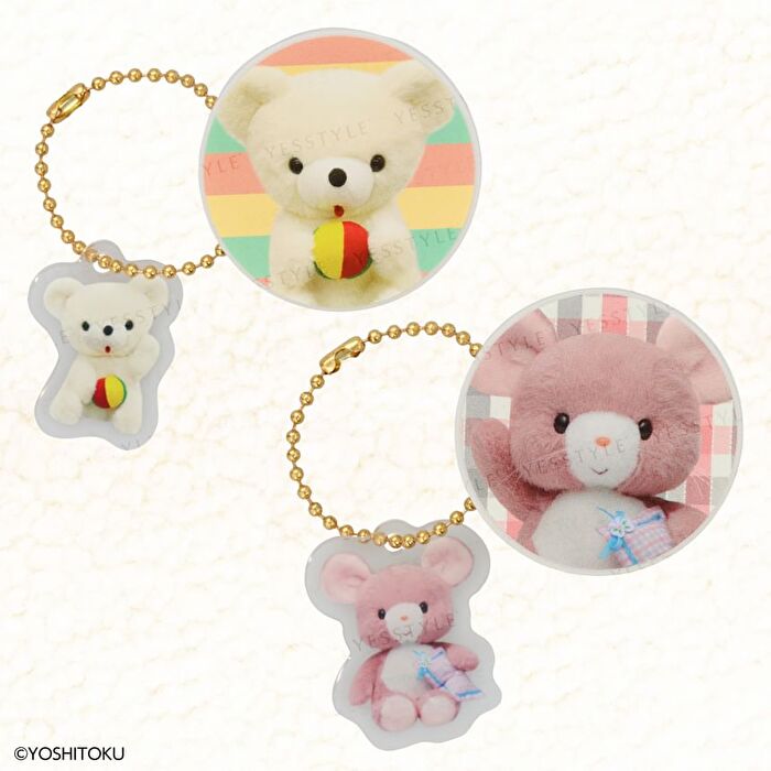 Yoshitoku Retro Plush Collection Secret Charm Lip Balm - 1 pc - Random Style