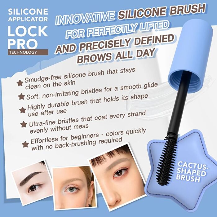 Preppy Eyebrow Mascara - 02 Smoke