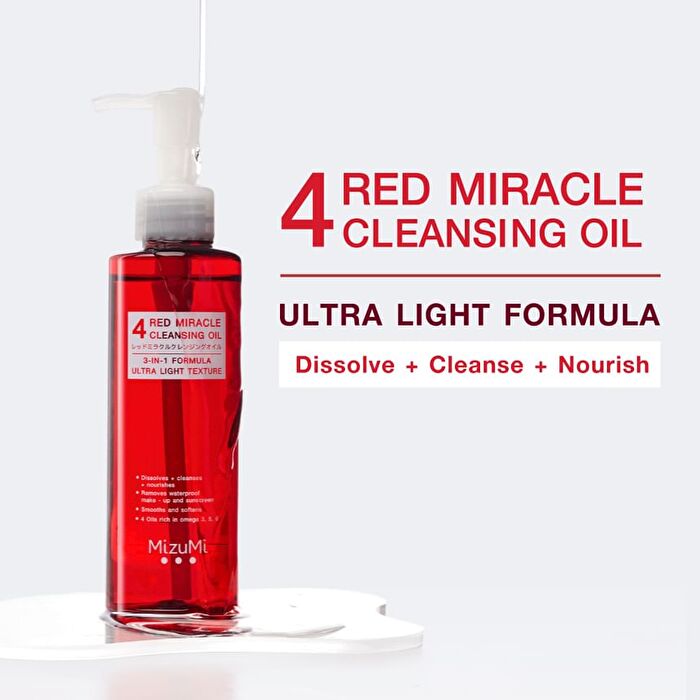 4 Red Miracle Cleansing Oil - 150ml