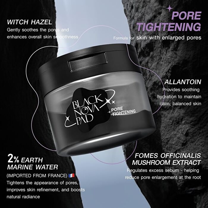 Black Nova Pad Pore Tightening - 170g