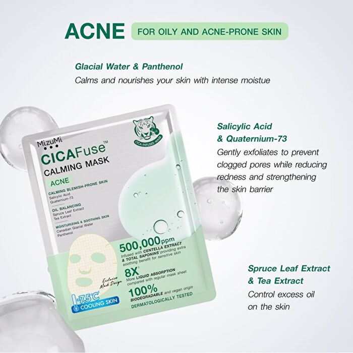 CICAFuse Calming Mask Acne - 5 pcs