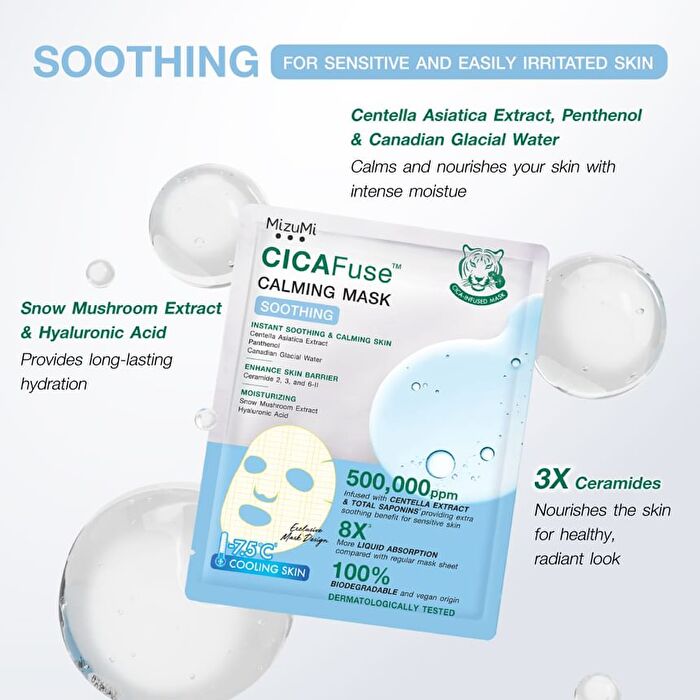 CICAFuse Calming Mask Soothing - 5 pcs