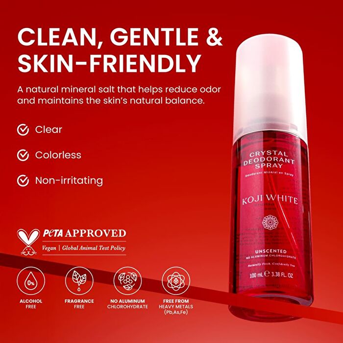 Crystal Deodorant Spray - 100ml