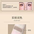 Jill Leen Contour & Highlight Duo Liquid - 3 Colors - #G03 Light Purple + Coffee Brown - 2.2g + 2.2g