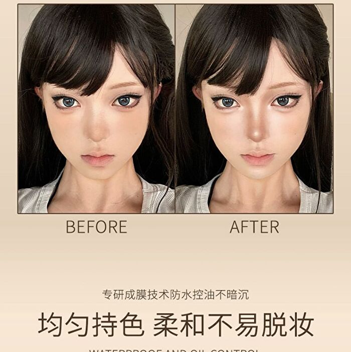 Jill Leen Contour & Highlight Duo Liquid - 3 Colors - #G03 Light Purple + Coffee Brown - 2.2g + 2.2g