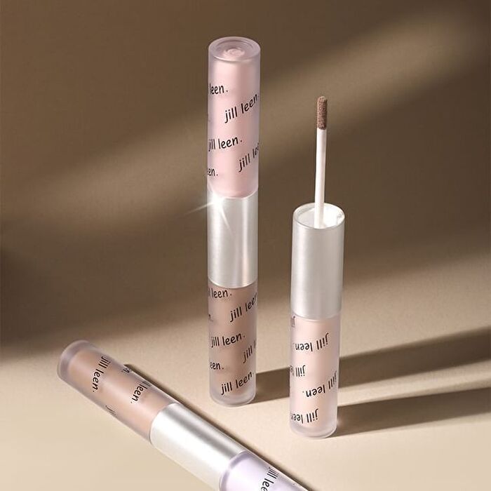 Jill Leen Contour & Highlight Duo Liquid - 3 Colors - #G03 Light Purple + Coffee Brown - 2.2g + 2.2g