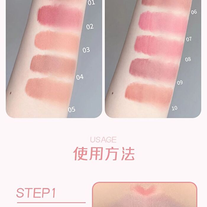 Jill Leen Velvet Mousse Double-Ended Lip Liner - 10 Colors - #08 Strawberry - 0.2g
