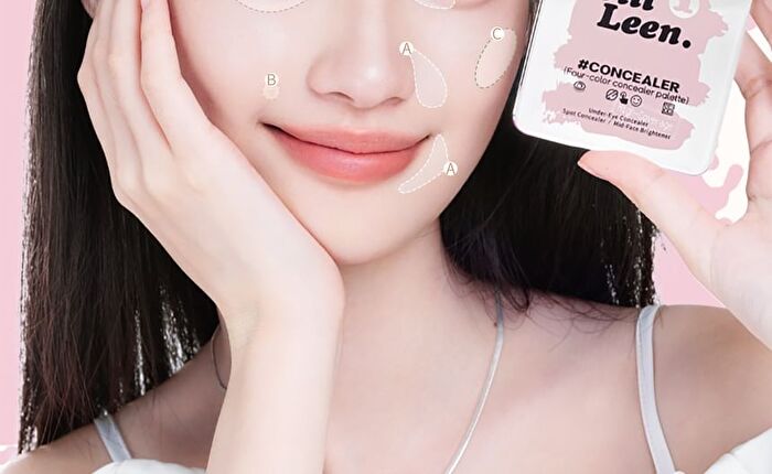 Jill Leen 4-Color Concealer Palette - 5g