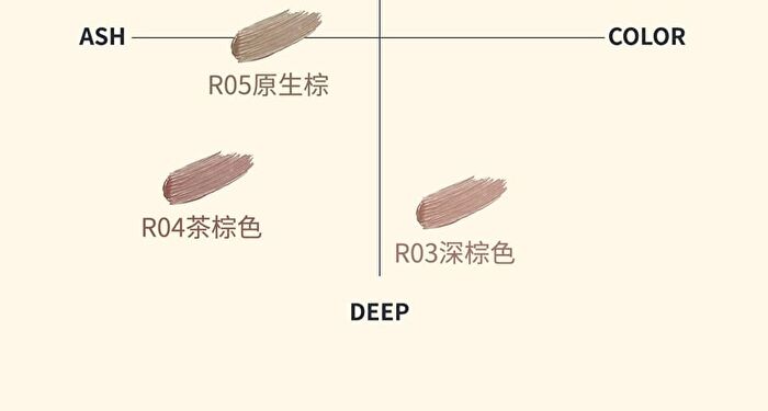 Jill Leen Light Velvet Mist Eyebrow Cream 5 Colors - #R04 Tea Brown - 3g