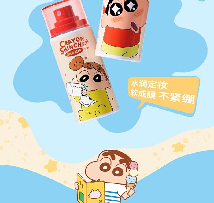 Setting Spray Crayon Shin-chan Edition - 6 Types - #01 Hot Spring - 65ml