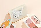 Jill Leen 3-Color Blush Palette Crayon Shin-chan Edition - 4 Types - #03 Bouncing Shiro - 9.5g