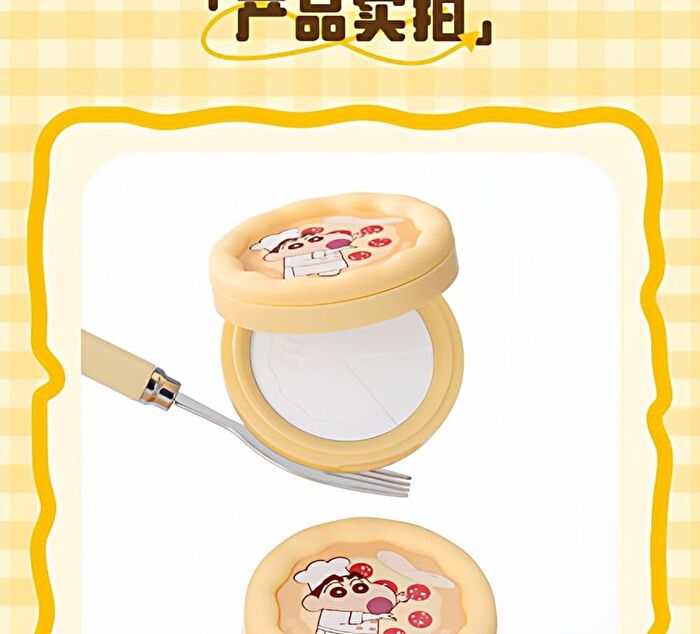 Jill Leen Light Skin Setting Powder Crayon Shin-chan Edition - #Pizza - 3.2g