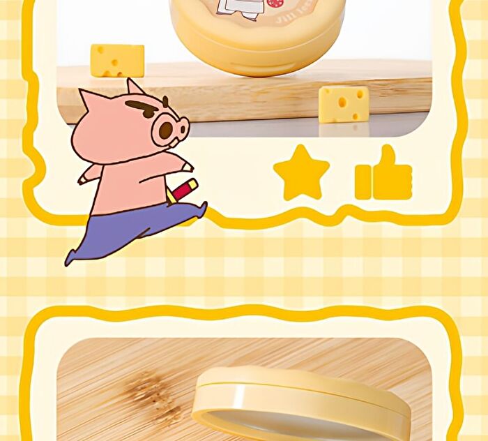 Jill Leen Light Skin Setting Powder Crayon Shin-chan Edition - #Pizza - 3.2g
