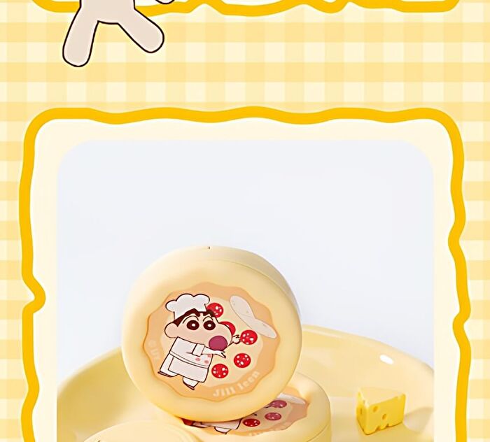 Jill Leen Light Skin Setting Powder Crayon Shin-chan Edition - #Pizza - 3.2g