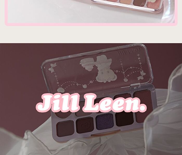 Jill Leen All In One 9-Color Eyeshadow Palette Bear Edition - 4 Types - #902 Cold Brewed Smoked Ash - 8g