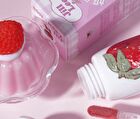 Jill Leen Milky Mist Lip Mud Strawberry Bear Edition - 3 Colors - #N04 Strawberry - 3ml
