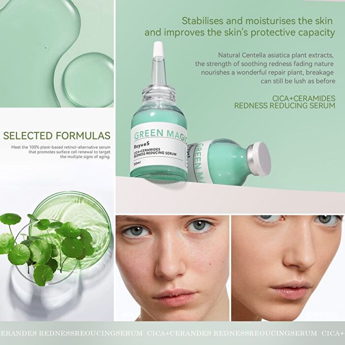 Cica + Ceramides Redness Reducing Serum - 30ml