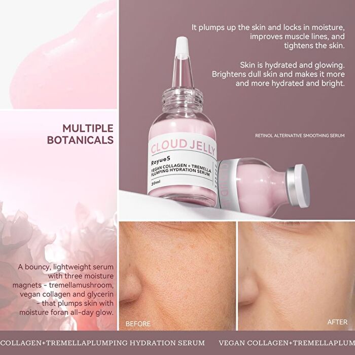 Vegan Collagen + Tremella Plumping Hydration Serum - 30ml
