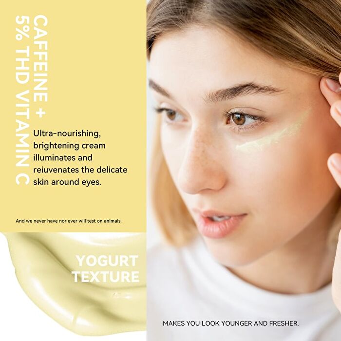 5% Vitamin C + Caffeine Brightening Eye Cream - 18g