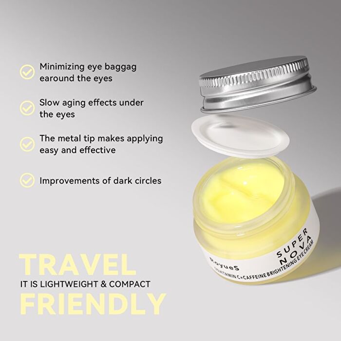 5% Vitamin C + Caffeine Brightening Eye Cream - 18g