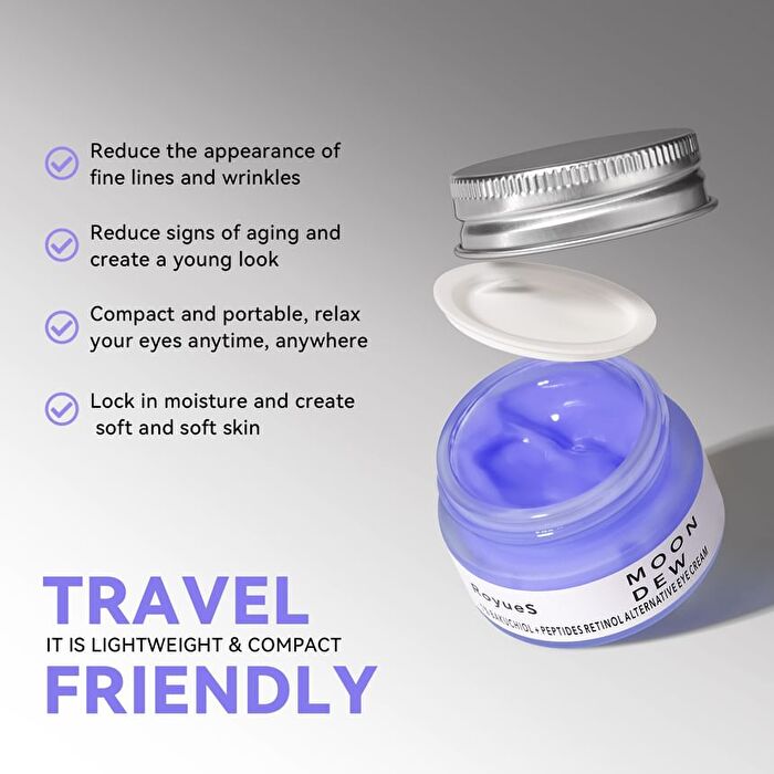 1% Bakuchiol + Peptides Retinol Alternative Eye Cream - 18g