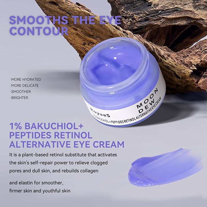 1% Bakuchiol + Peptides Retinol Alternative Eye Cream - 18g