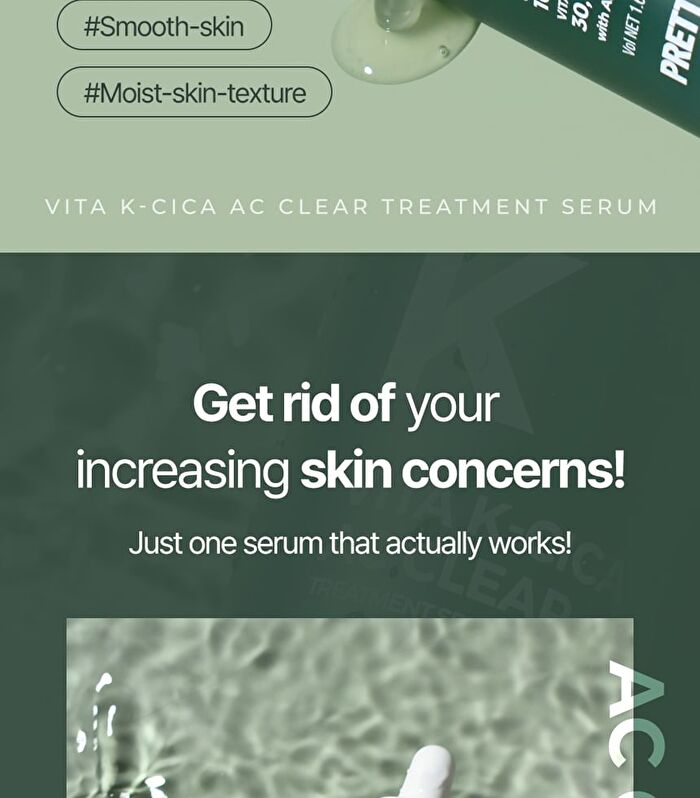 Vita K-Cica AC Clear Treatment Serum - 50ml