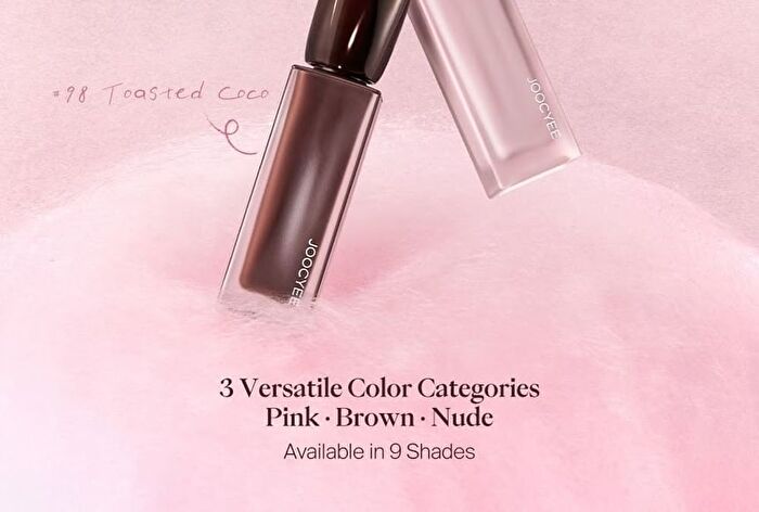 Joocyee Matte Veil Lip Cream - 9 Colors - #11 Almond Nude - 4.1g