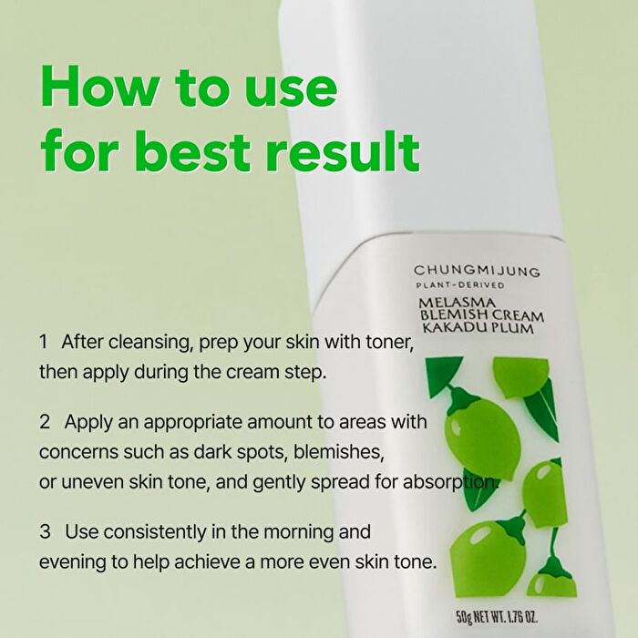 Chungmijung Melasma Blemish Cream Kakadu Plum - 2025 Version - 50g