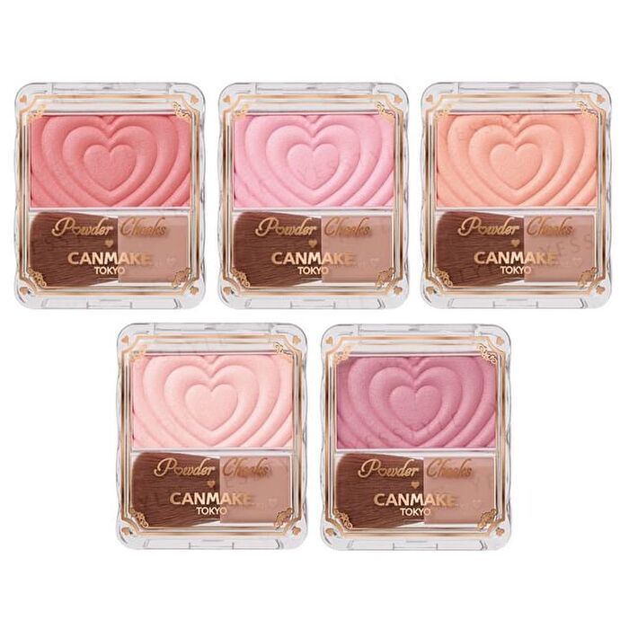 Canmake Heart Powder Cheeks - P06 Juicy Coral