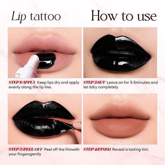 Peelstay Lip Tattoo - 4 Colors - #01 Grape - 10g