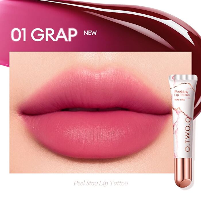Peelstay Lip Tattoo - 4 Colors - #01 Grape - 10g