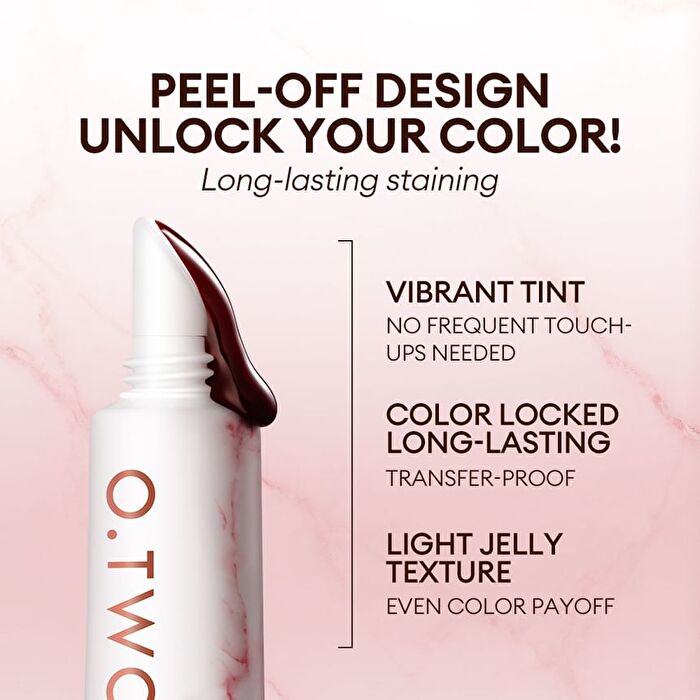 Peelstay Lip Tattoo - 4 Colors - #02 Strawberry - 10g