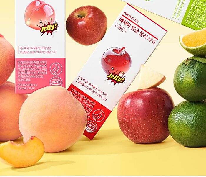 Foodology ACV Jelly - 3 Types - Peach