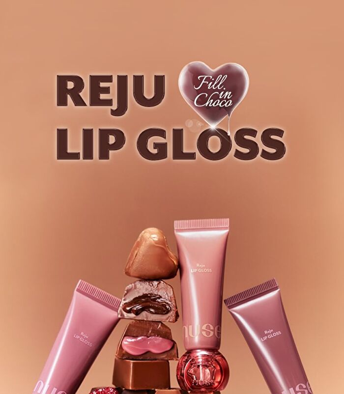 Reju Lip Gloss - 10 Colors - #08 Hush Brew