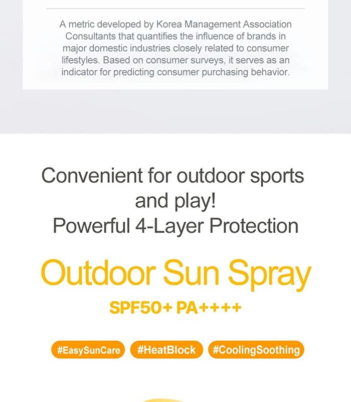 Cooling Sport Sun Spray - 100g