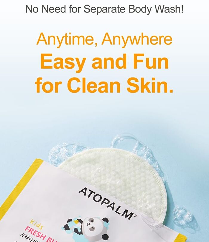 Fresh Bubble Shower Pad Set - 5 pcs