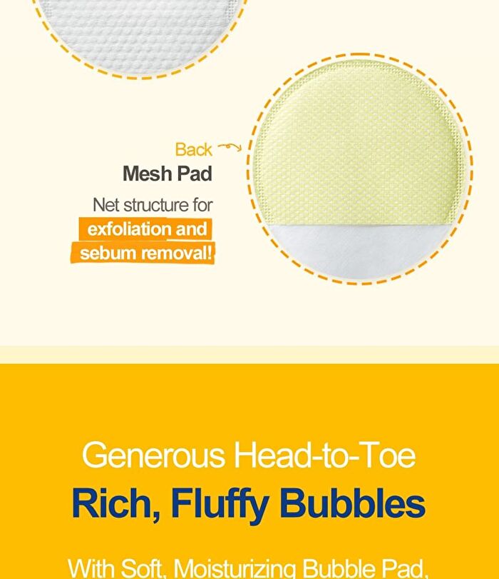 Fresh Bubble Shower Pad Set - 5 pcs