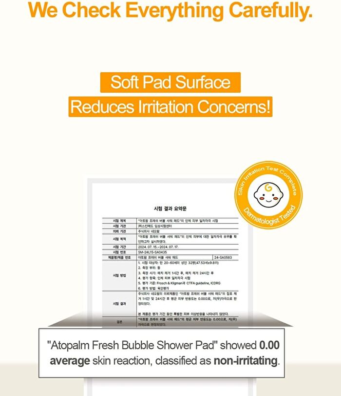 Fresh Bubble Shower Pad Set - 5 pcs