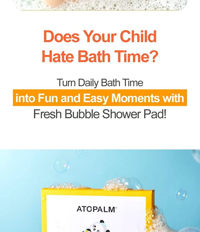 Fresh Bubble Shower Pad Set - 5 pcs