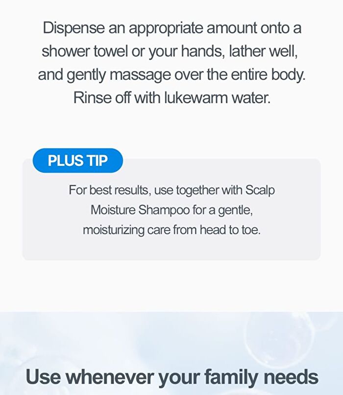 Moisture Body Wash - 580ml