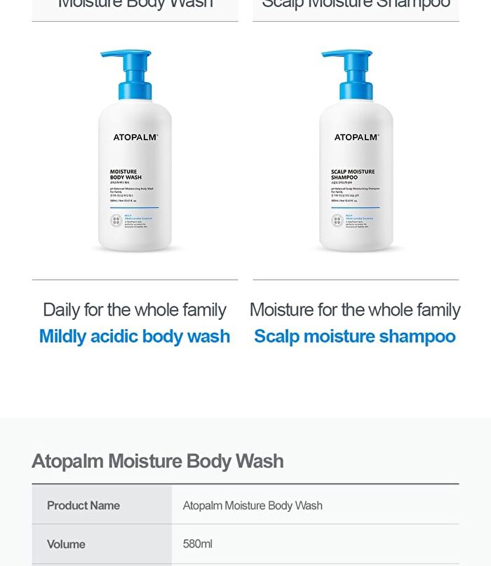 Moisture Body Wash - 580ml