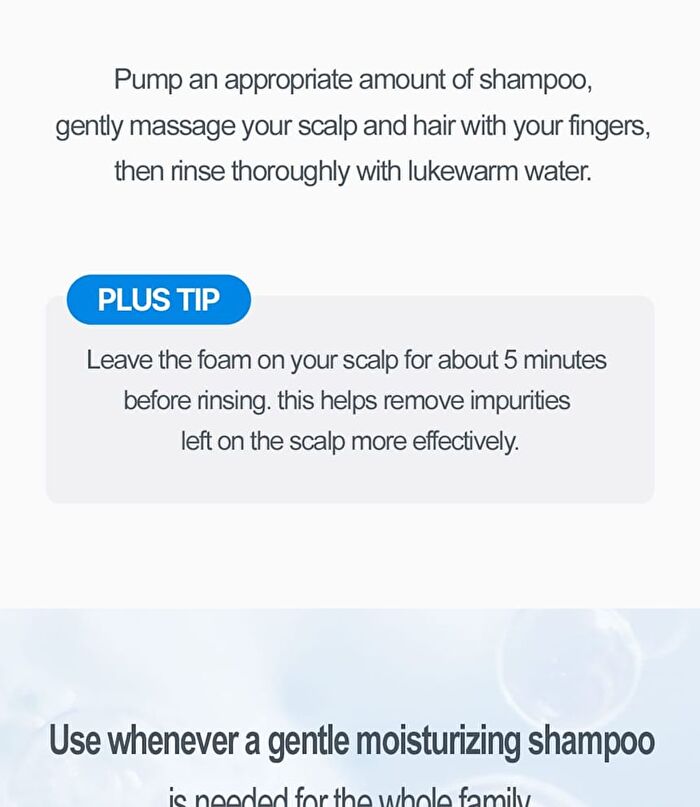 Scalp Moisture Shampoo - 580ml