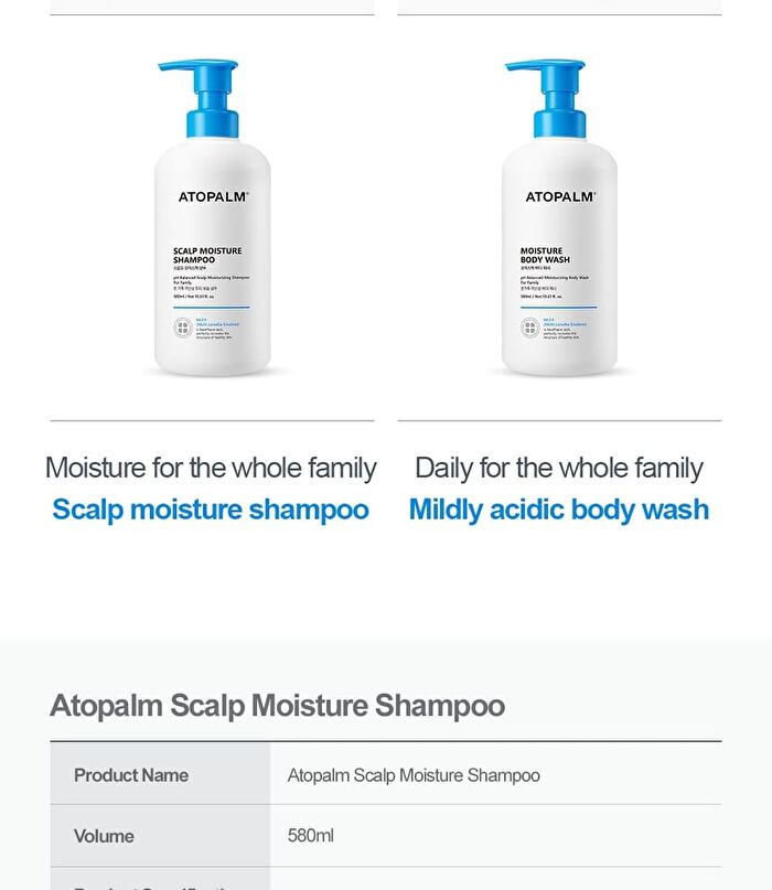 Scalp Moisture Shampoo - 580ml