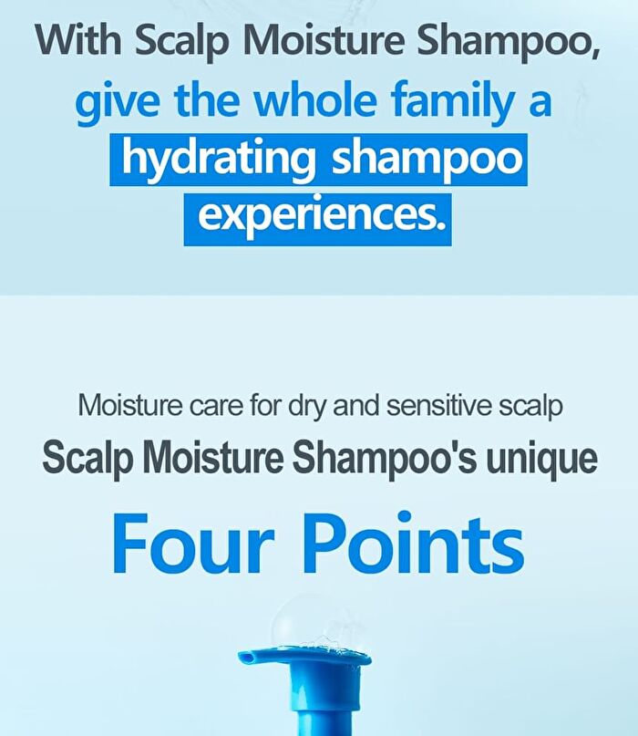 Scalp Moisture Shampoo - 580ml