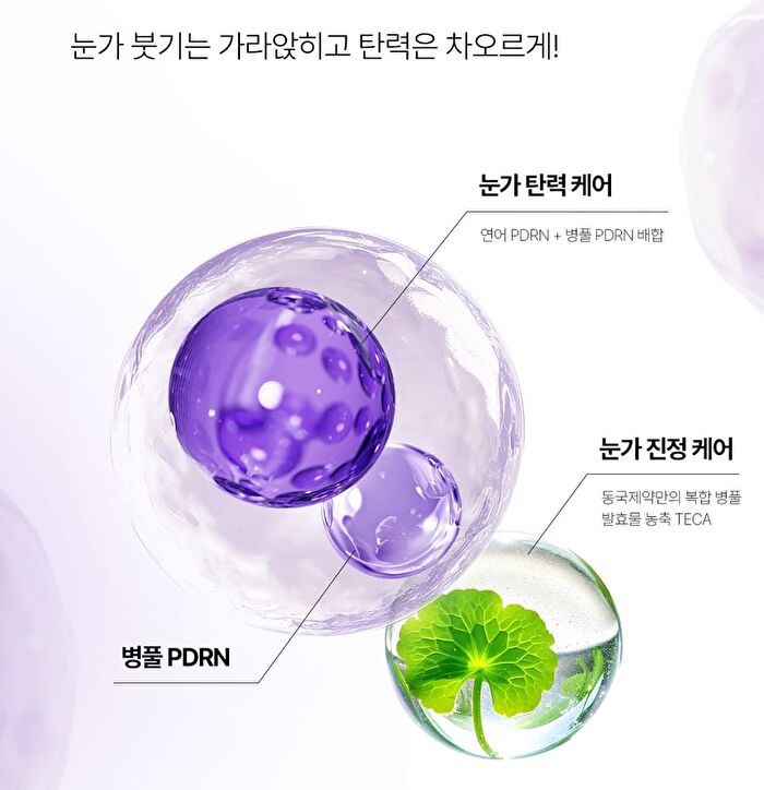 360º Shot PDRN Glowing Eye Patch Set - 6 pairs