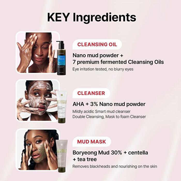 ATEEZ 3 Step Cleansing Set - 6 pcs