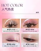 Romantic Beauty Chameleon Liquid Eyeshadow - 12 Colors - #01 White - 1.5g